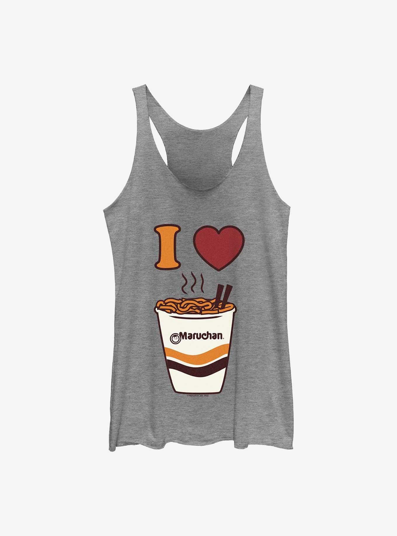 Maruchan I Heart Girls Raw Edge Tank