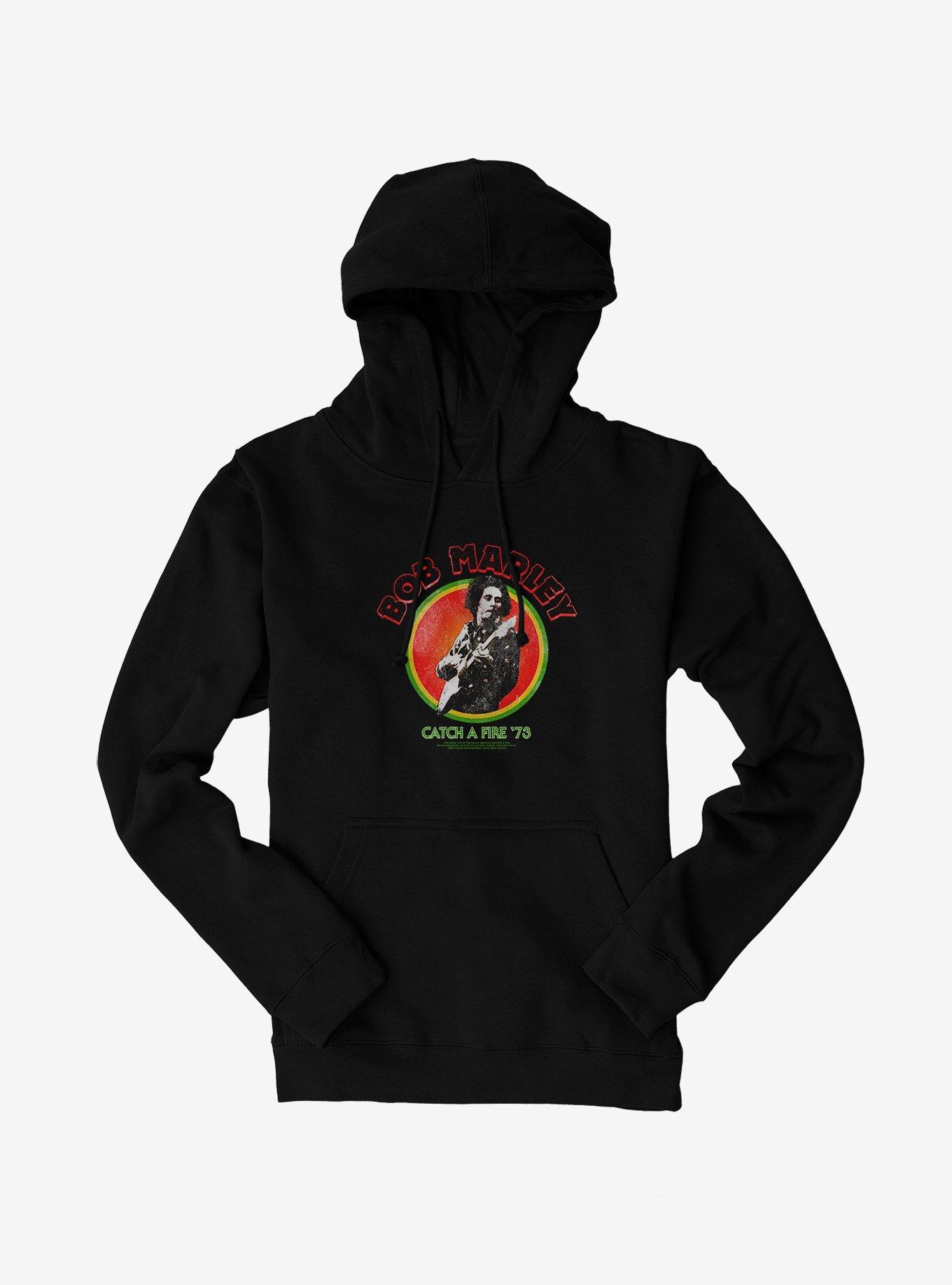 Bob Marley Catch A Fire '73 Hoodie