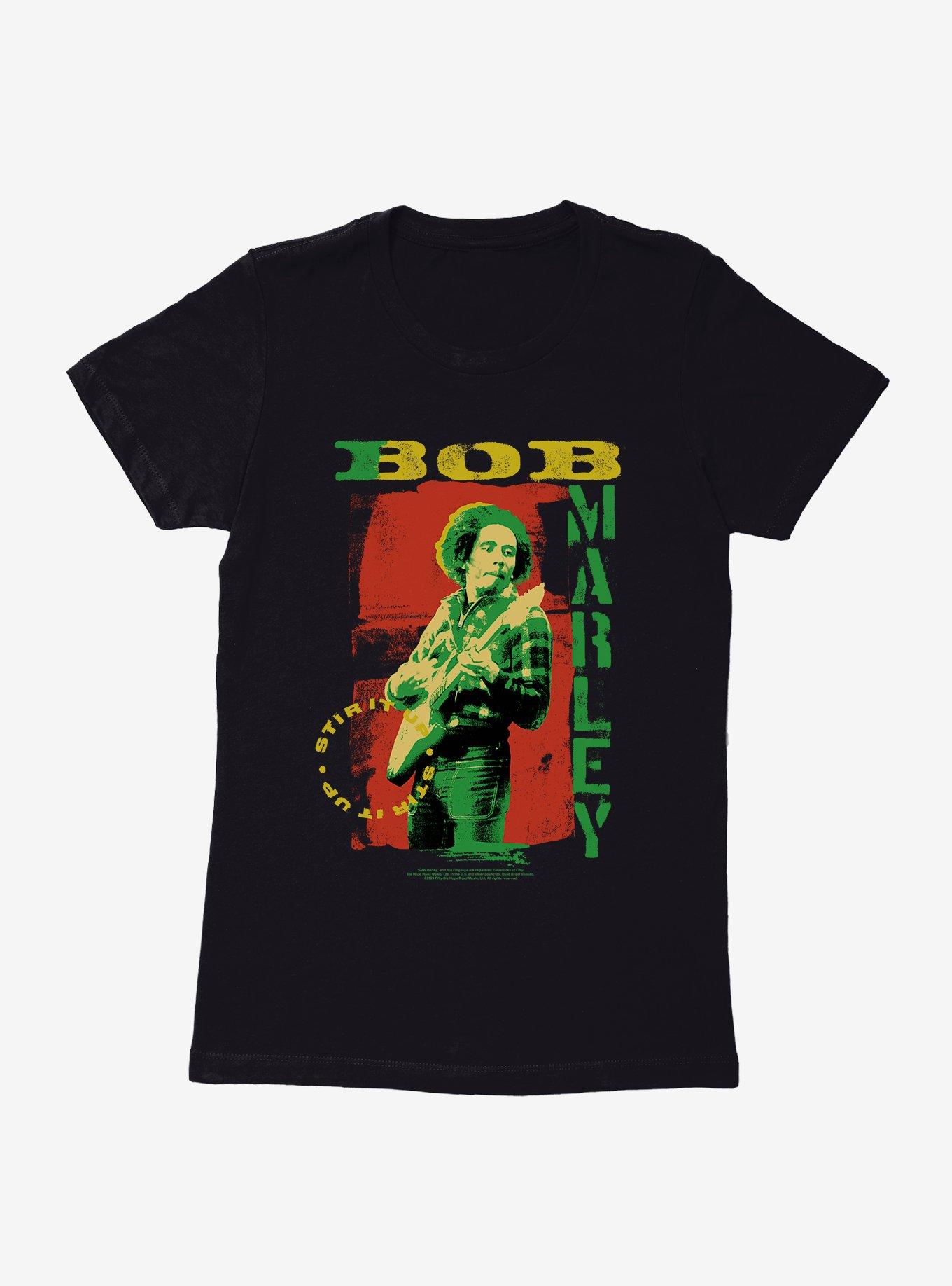 Bob Marley Stir It Up Womens T-Shirt