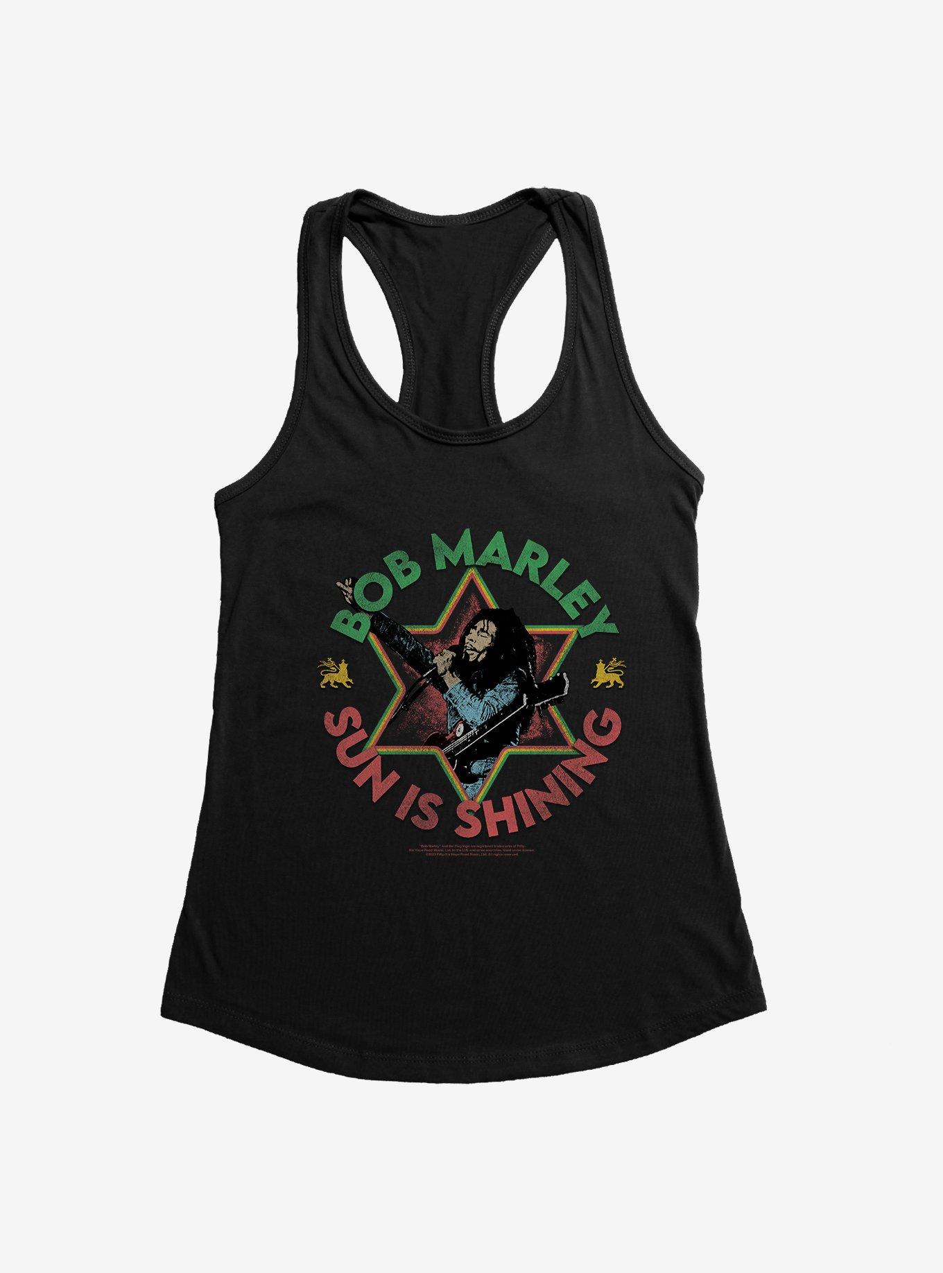 Bob Marley Sun Is Shining Womens Tank Top