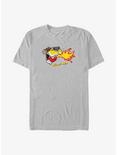 Cheetos Flamin Head T-Shirt, SILVER, hi-res