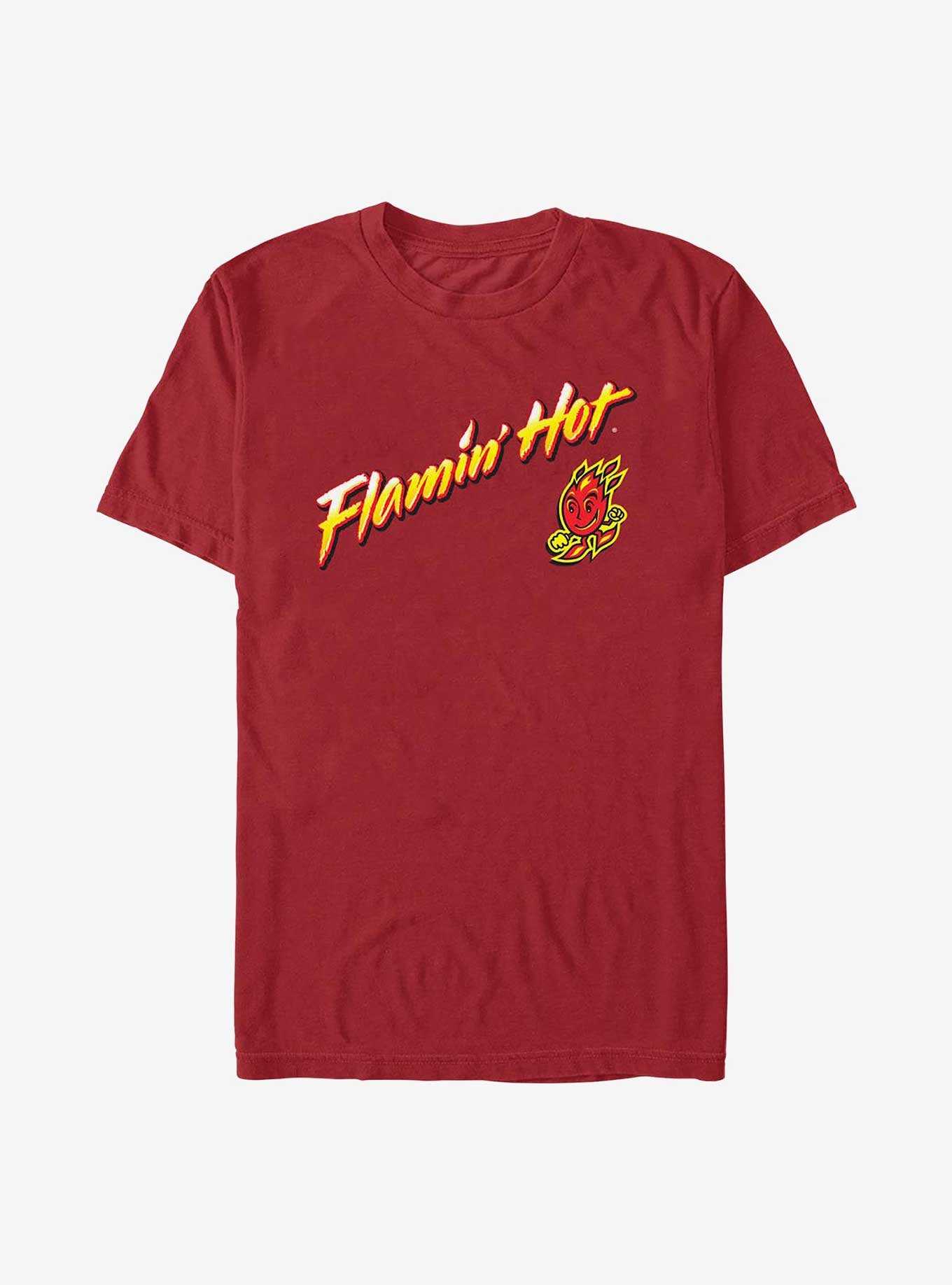 Cheetos Flamin Hot Logo Mascot T-Shirt, , hi-res