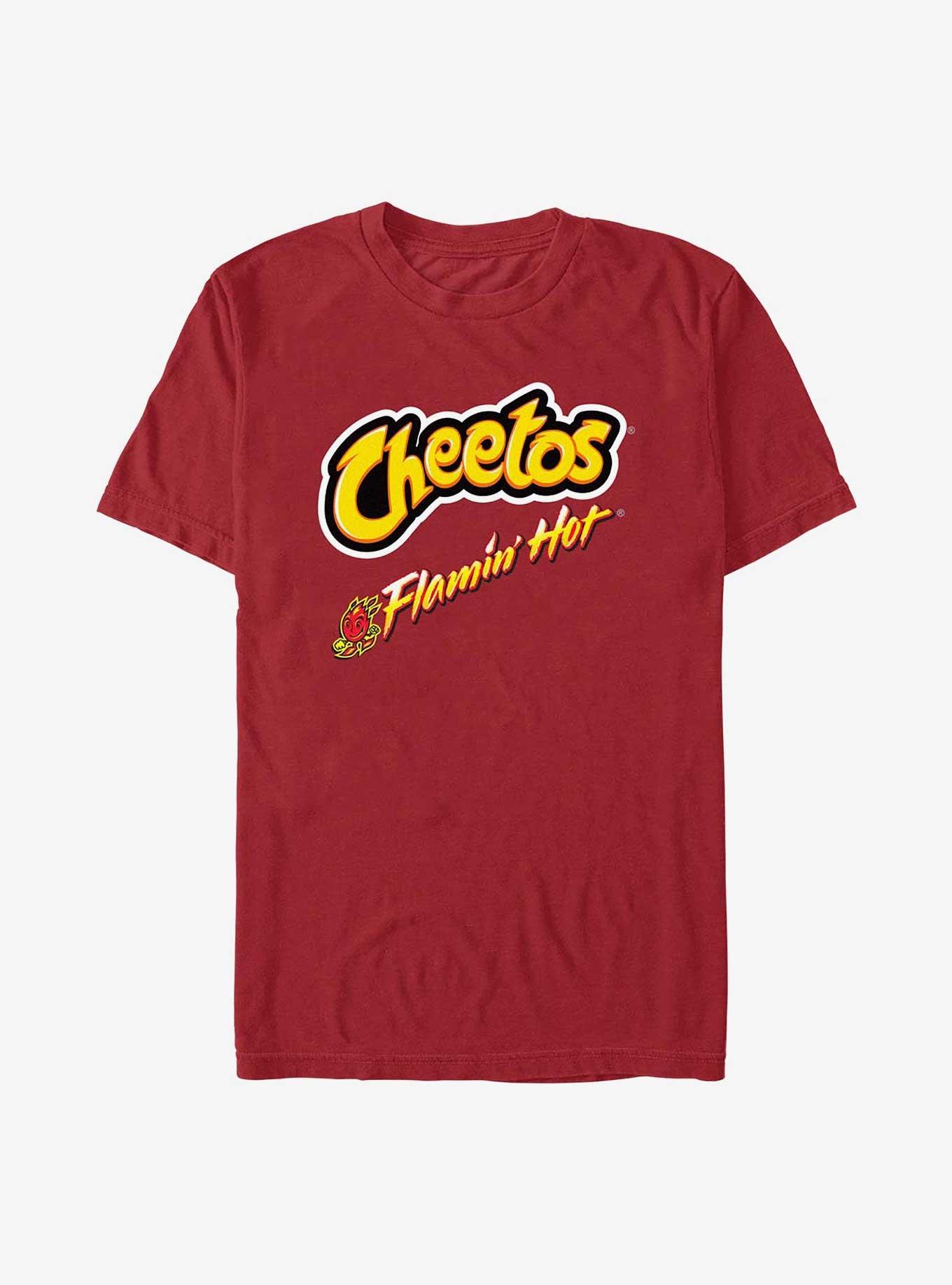 Cheetos Flamin Hot Fires T-Shirt, CARDINAL, hi-res