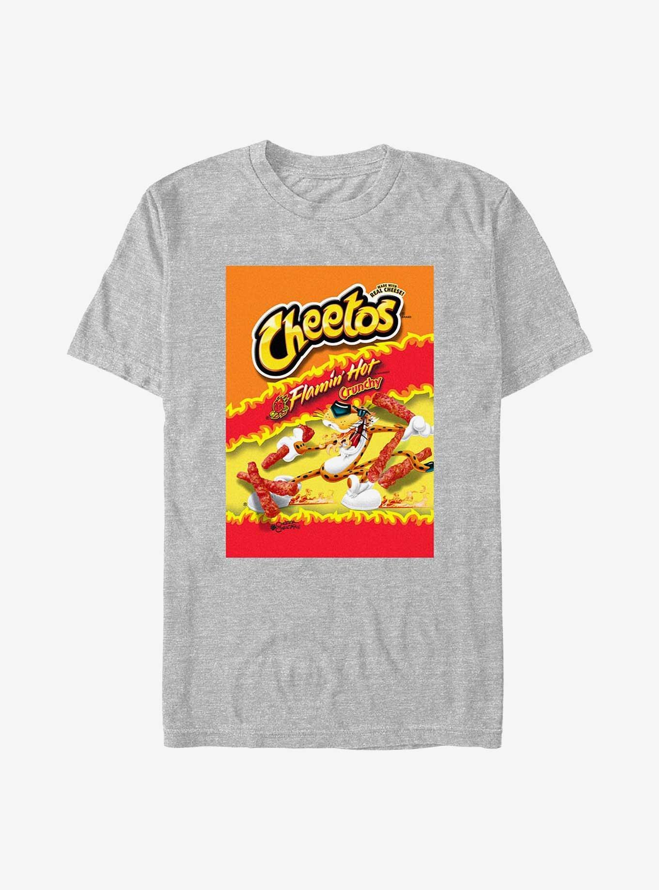 Cheetos Flamin Hot Cheeto Bag T-Shirt, ATH HTR, hi-res