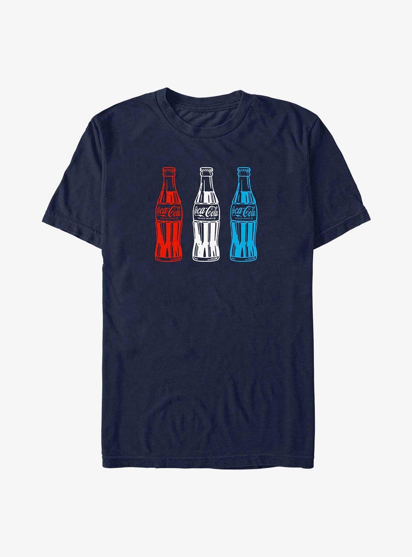 Coca-Cola Americana Bottles T-Shirt, NAVY, hi-res
