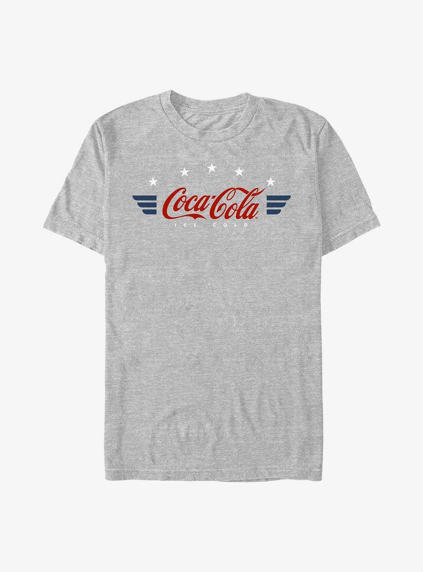 Coca-Cola Retro Americana Wings Coca Cola Badge T-Shirt, , hi-res