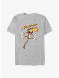 Cheetos Flamin Hot Jumping Chester T-Shirt, ATH HTR, hi-res
