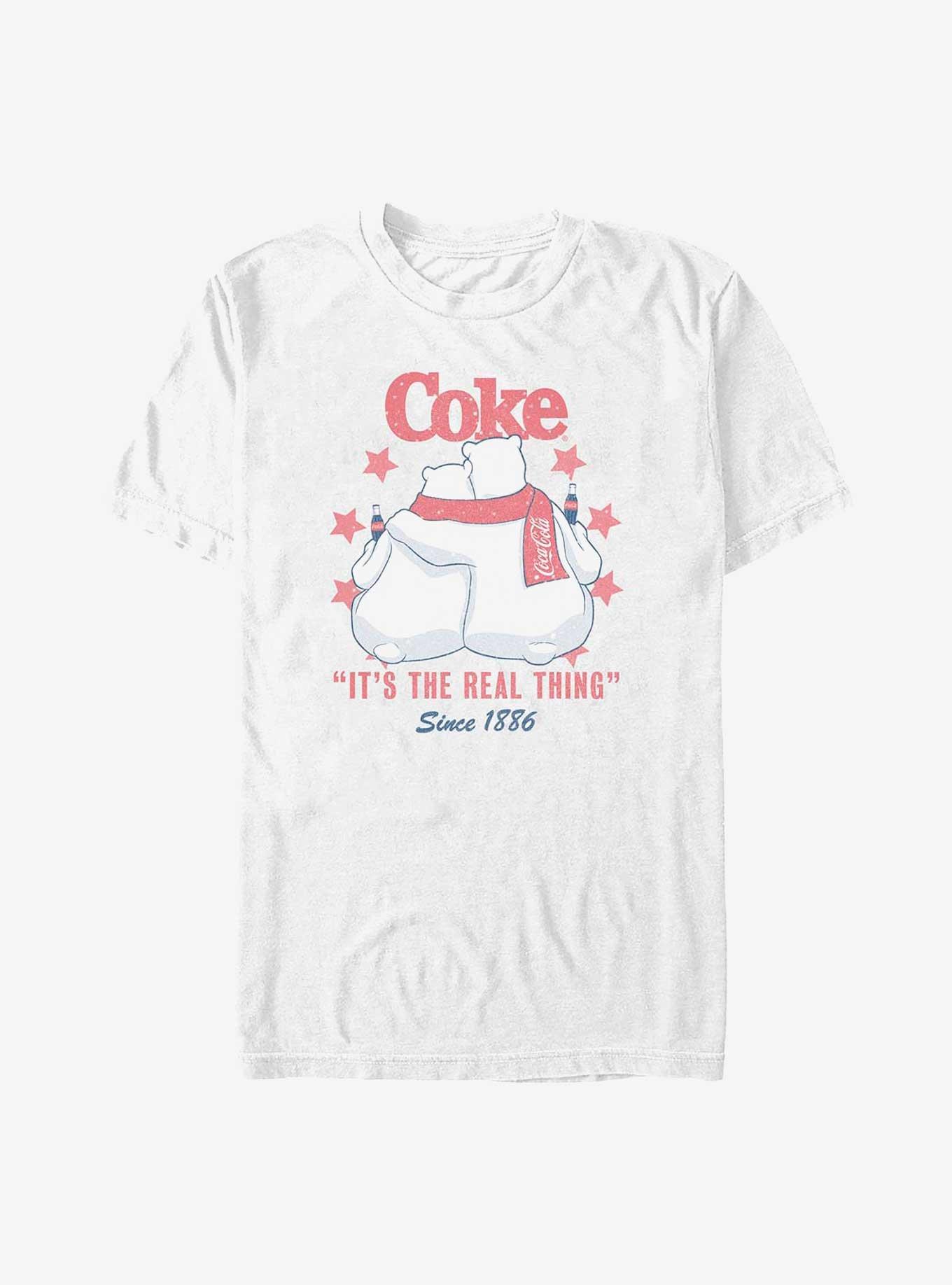 Coca-Cola Polar Bears The Real Thing Since 1886 T-Shirt 