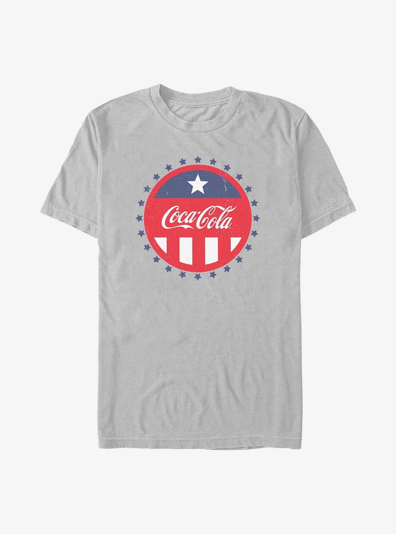 Coca-Cola Bottlecap T-Shirt, SILVER, hi-res
