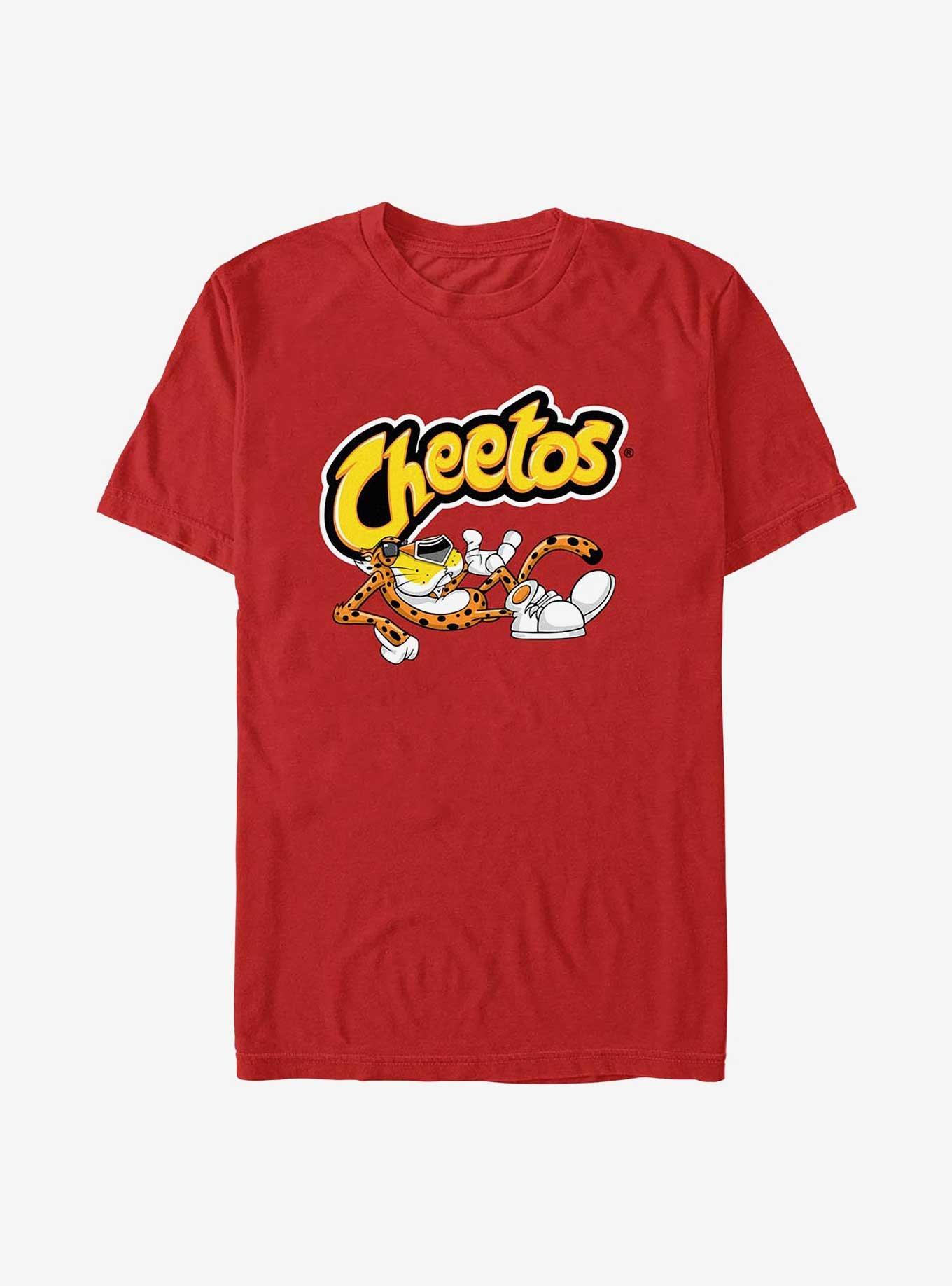 Cheetos Chester Recline T-Shirt, RED, hi-res