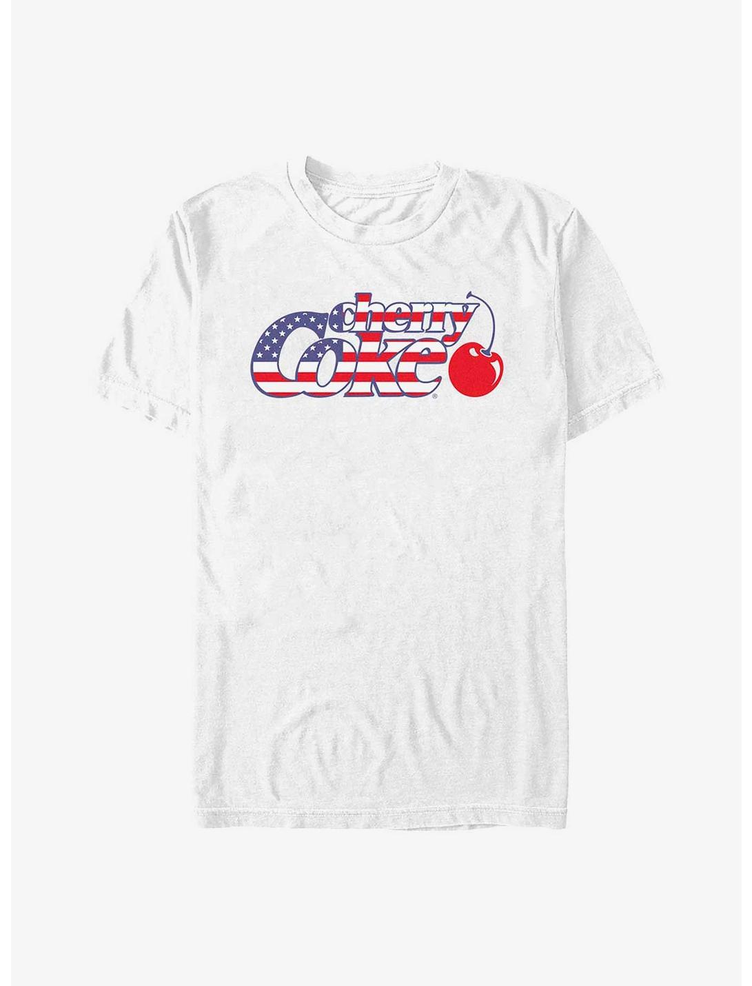 Coca-Cola Cherry Coke Americana T-Shirt, WHITE, hi-res