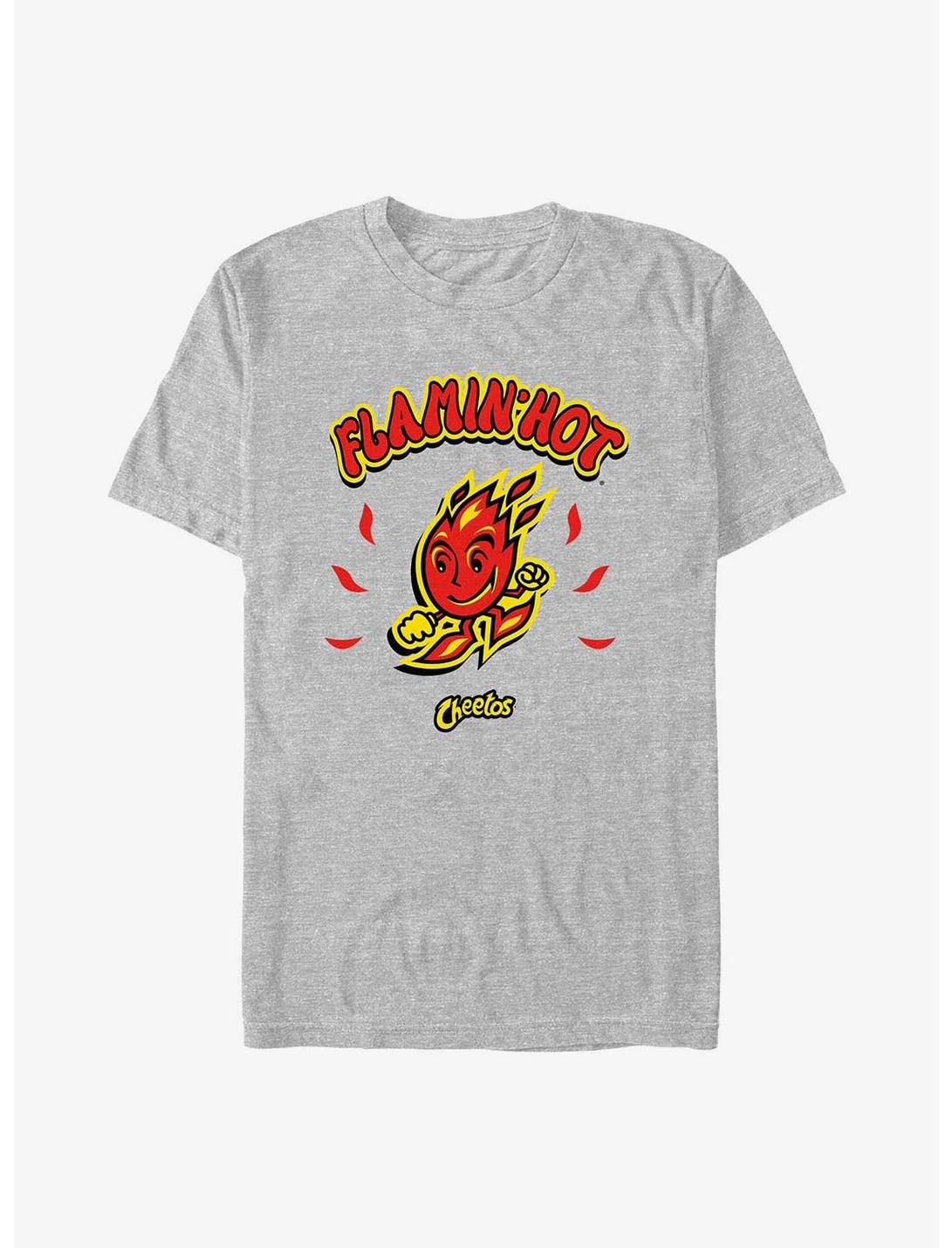 Cheetos Flaming Hot Flame T-Shirt, ATH HTR, hi-res