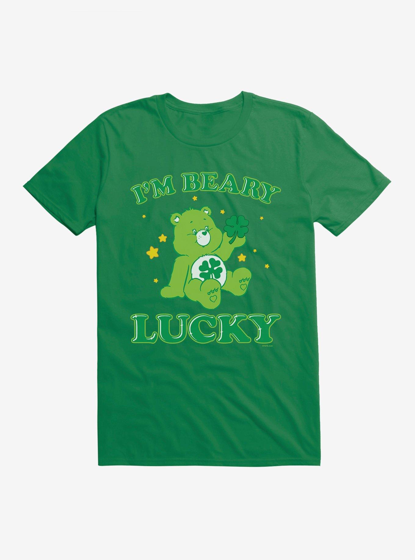 Care Bears Good Luck Bear I'm Beary Lucky T-Shirt