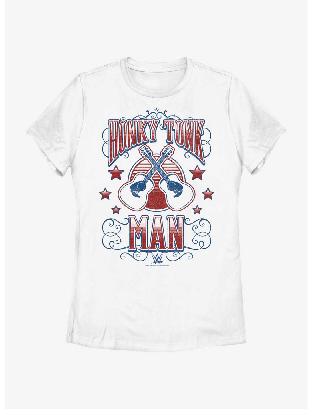 WWE Honky Tonk Man Poster Womens T-Shirt, WHITE, hi-res