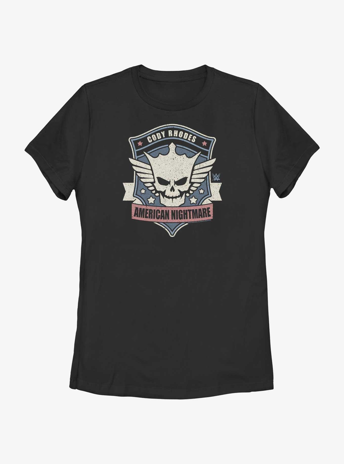 WWE American Nightmare Cody Rhodes Crest Womens T-Shirt