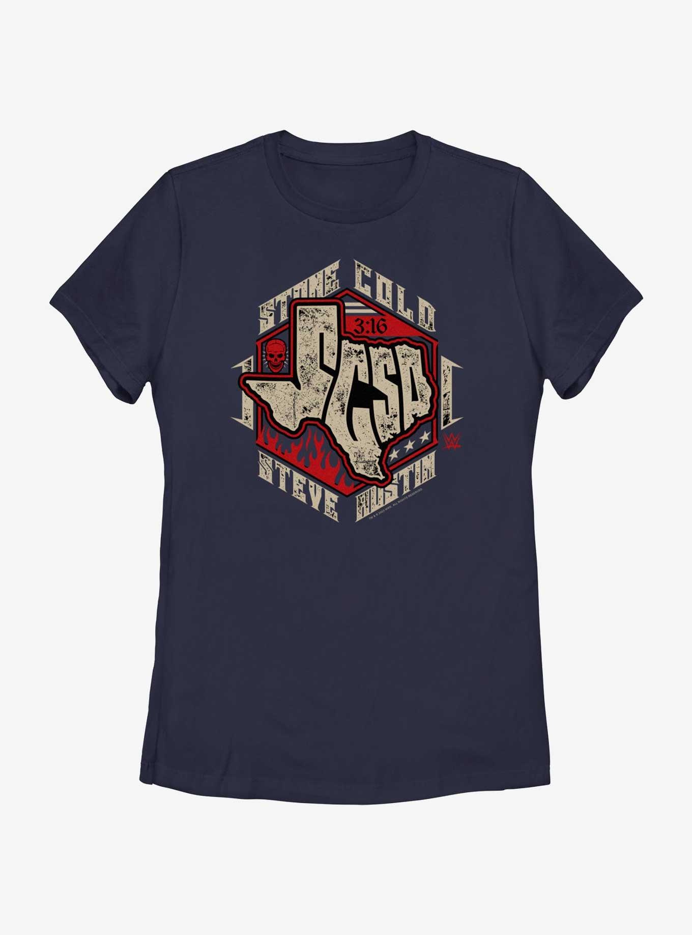 WWE Stone Cold Steve Austin Texas Logo Womens T-Shirt, , hi-res