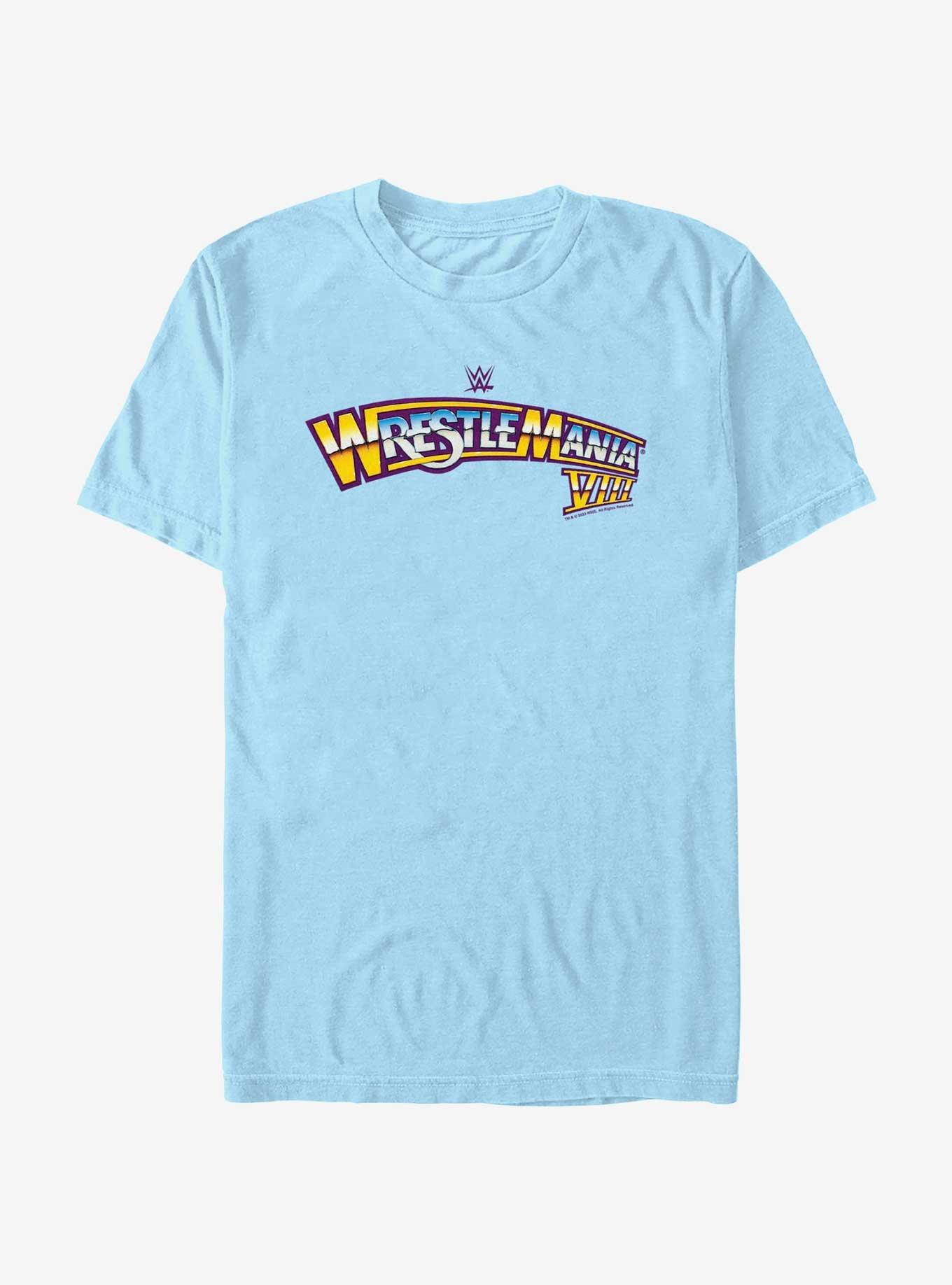 WWE WrestleMania VIII Logo T-Shirt