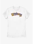 WWE WrestleMania VIII Logo Womens T-Shirt, WHITE, hi-res