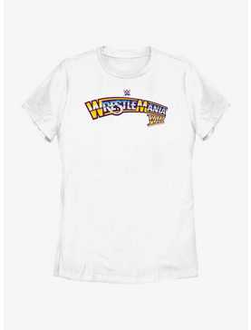 WWE WrestleMania VIII Logo Womens T-Shirt, , hi-res