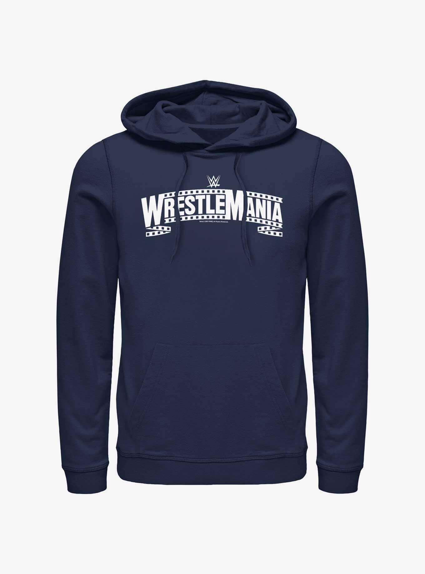 WWE WrestleMania 39 Filmstrip Logo Hoodie