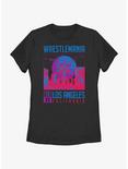 WWE WrestleMania 2023 Los Angeles Poster Womens T-Shirt, BLACK, hi-res
