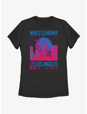 WWE WrestleMania 2023 Los Angeles Poster Womens T-Shirt, , hi-res