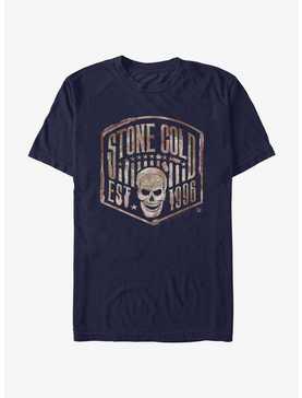 WWE Stone Cold Skull Crest T-Shirt, , hi-res