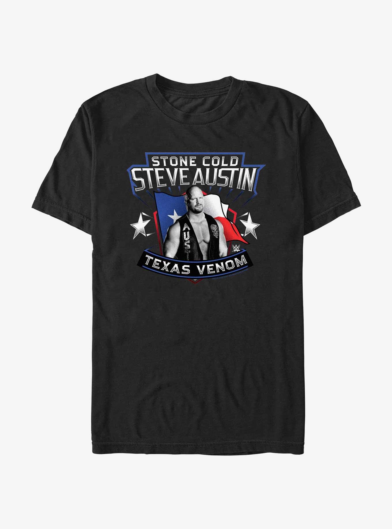 WWE Stone Cold Steve Austin Texas Venom T-Shirt, BLACK, hi-res