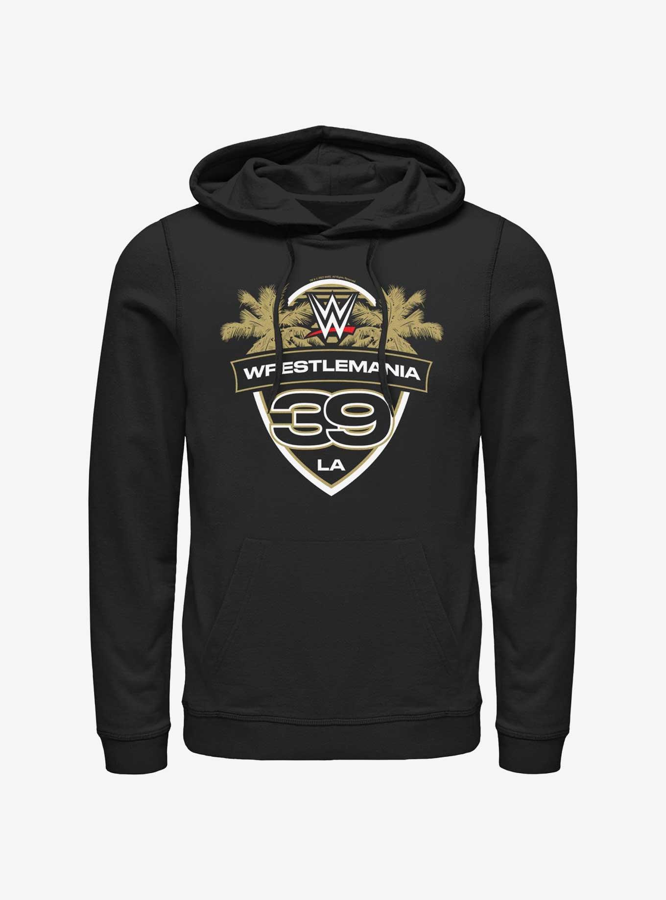 WWE WrestleMania 39 LA Shield Logo Hoodie