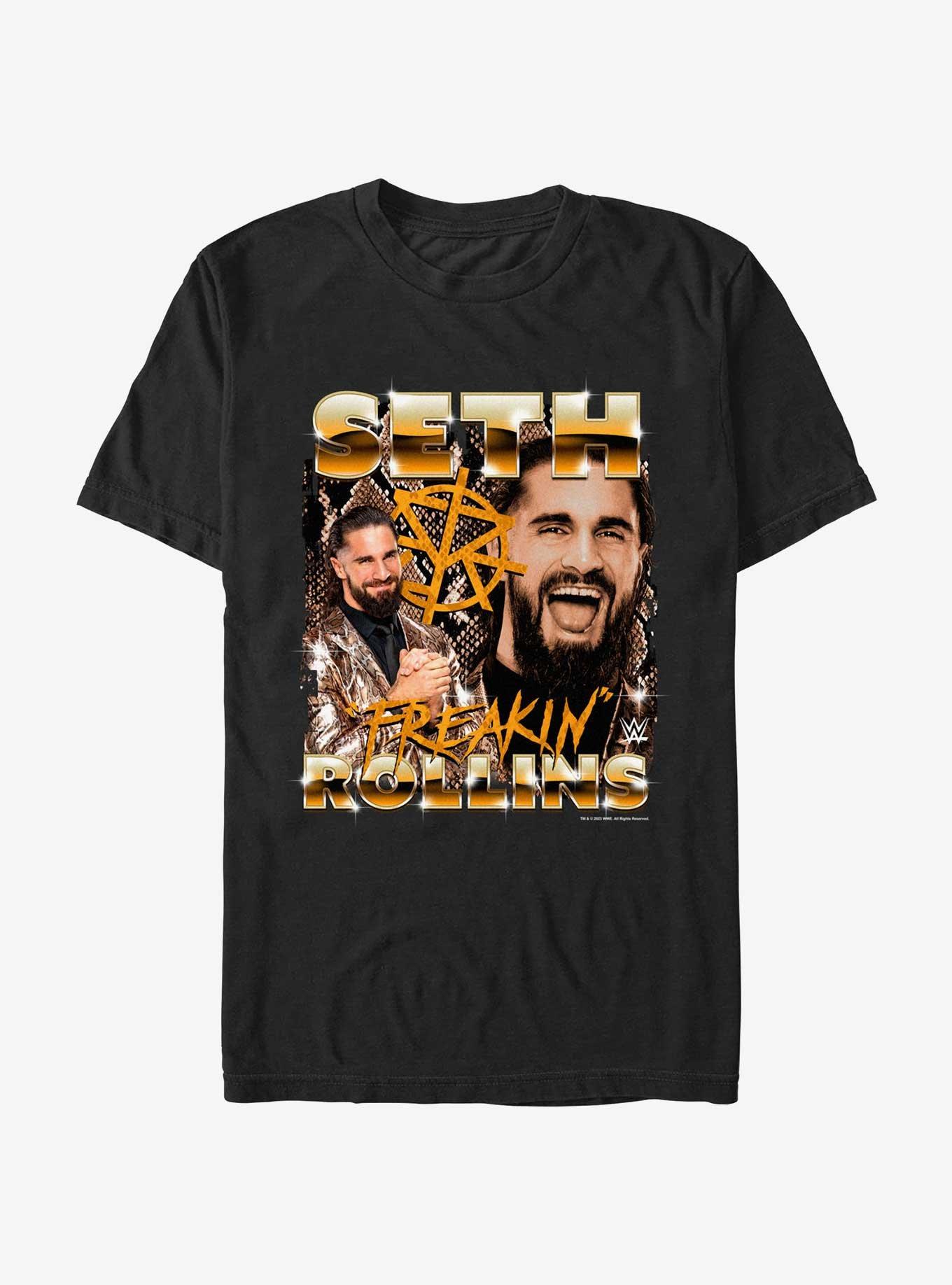 WWE Seth Freakin Rollins Collage T-Shirt