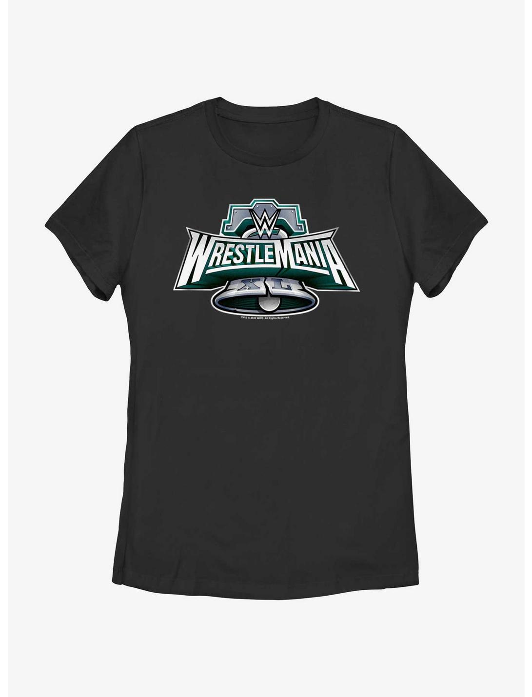 WWE WrestleMania XL Logo Womens T-Shirt, BLACK, hi-res