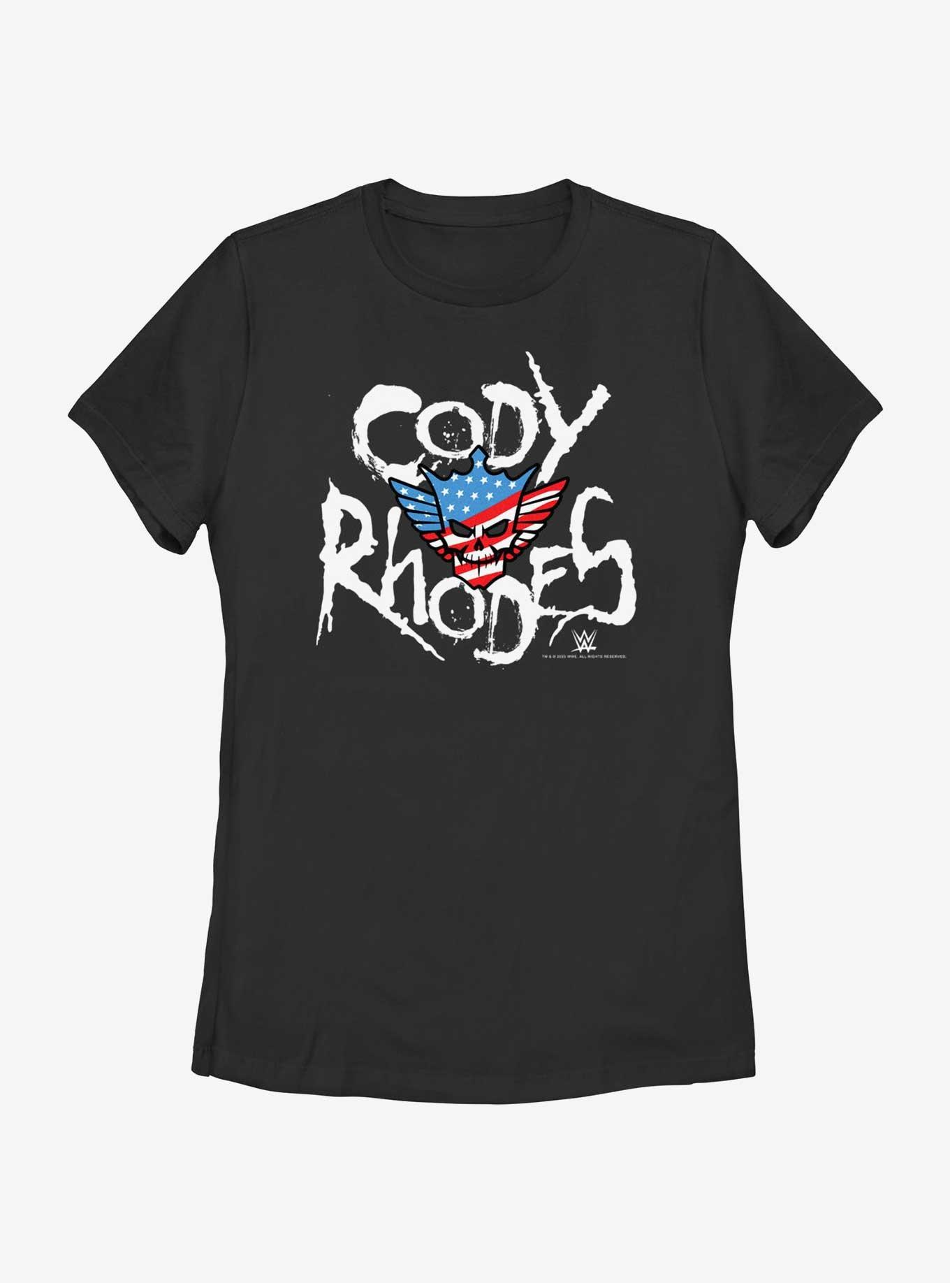 WWE Cody Rhodes Name Logo Womens T-Shirt