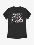 WWE Cody Rhodes Name Logo Womens T-Shirt, BLACK, hi-res