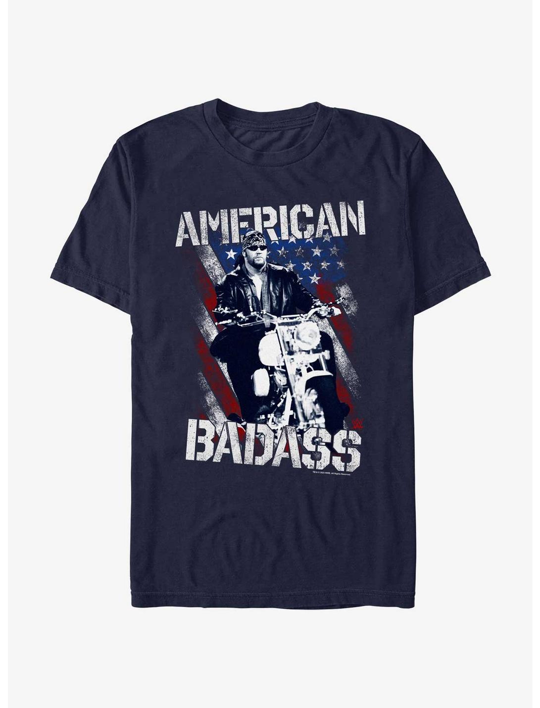 WWE The Undertaker American Badass T-Shirt, NAVY, hi-res