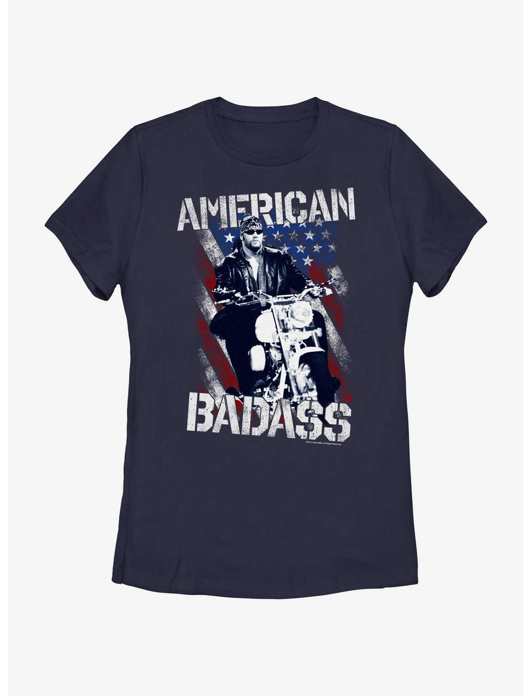 WWE The Undertaker American Badass Womens T-Shirt, NAVY, hi-res