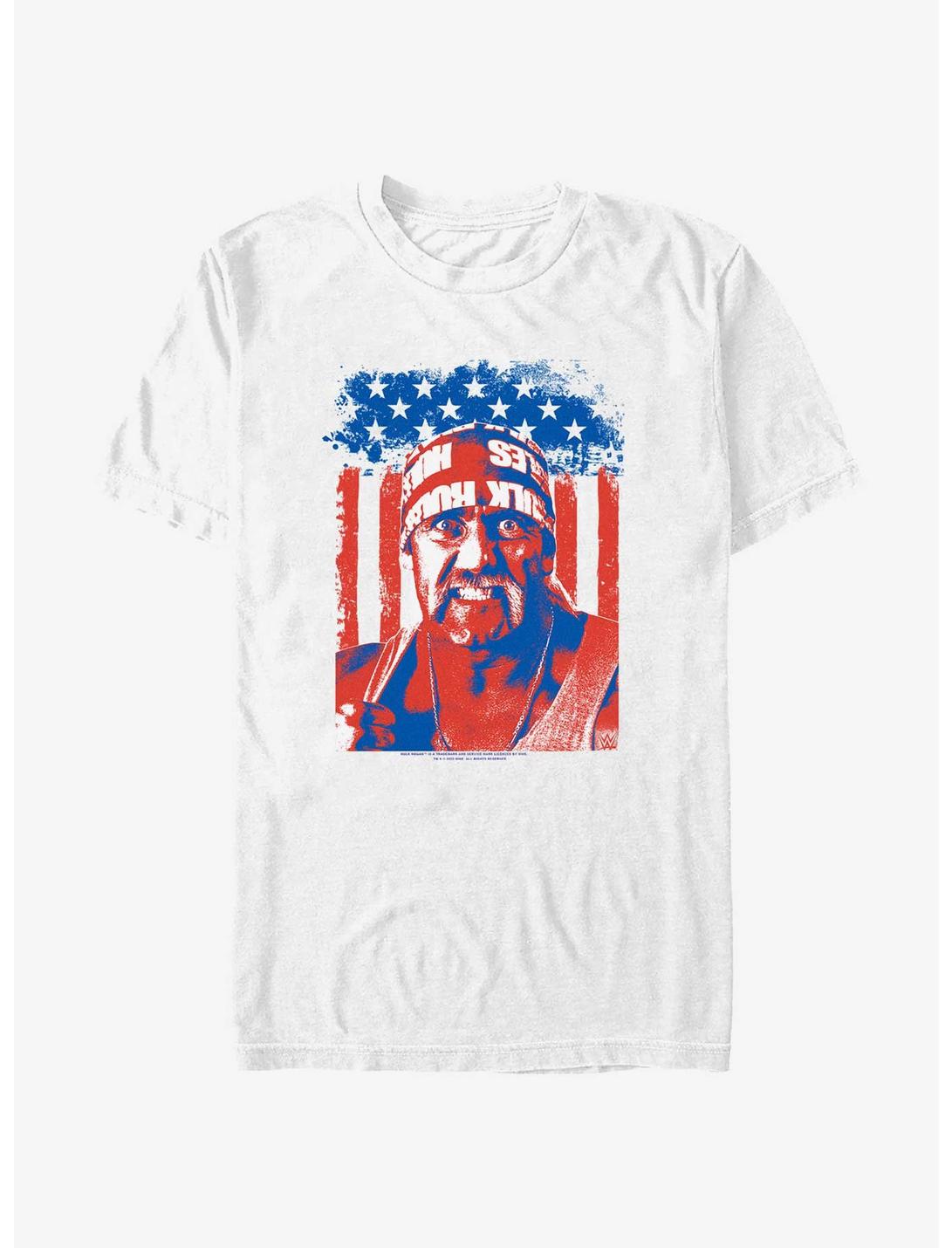 WWE Hulk Hogan Patriotic T-Shirt, WHITE, hi-res