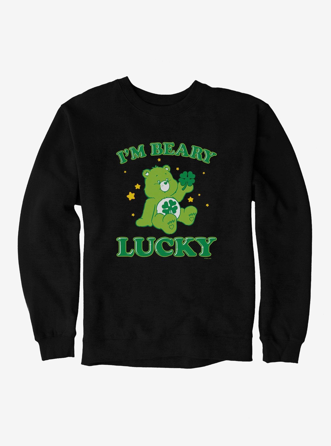 Care Bears Good Luck Bear I'm Beary Lucky Sweatshirt