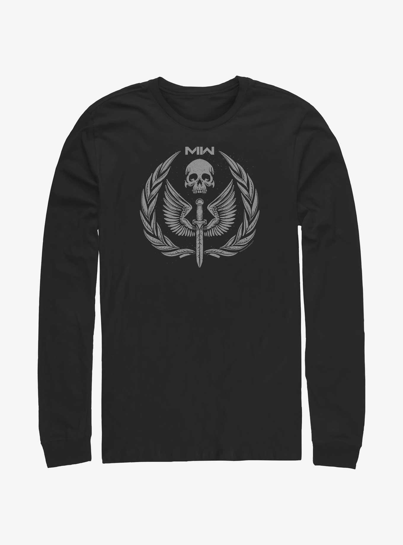 Call of Duty Skull And Dagger Long-Sleeve T-Shirt, BLACK, hi-res