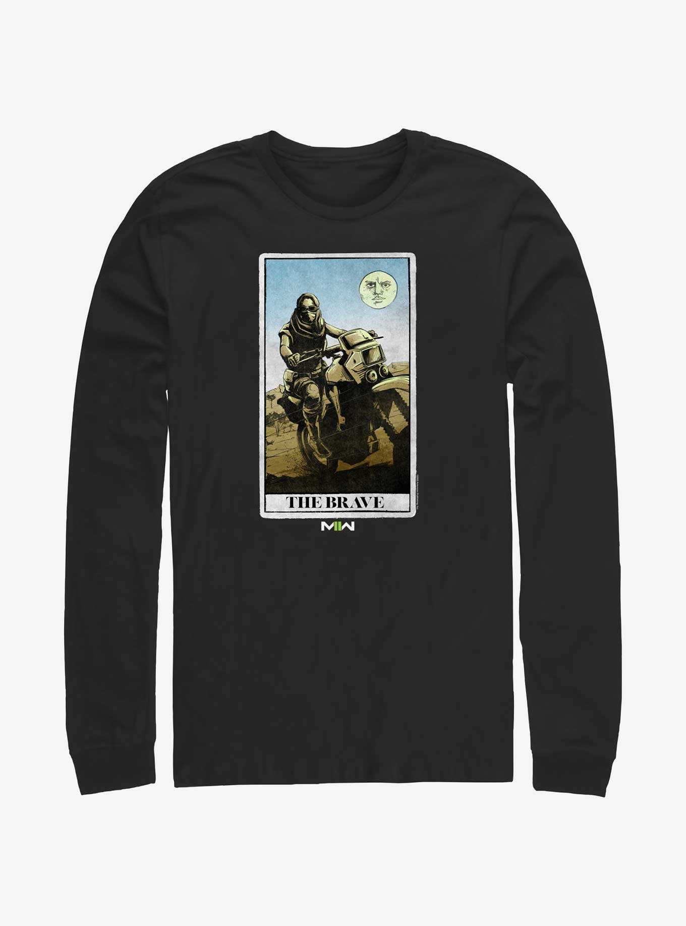 Call of Duty The Brave Card Long-Sleeve T-Shirt, , hi-res