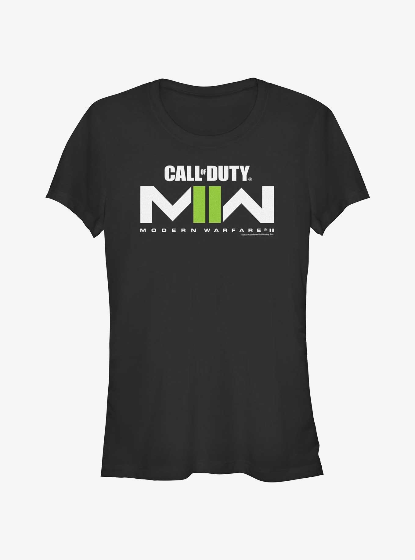 Call of Duty Main Logo Girls T-Shirt, BLACK, hi-res