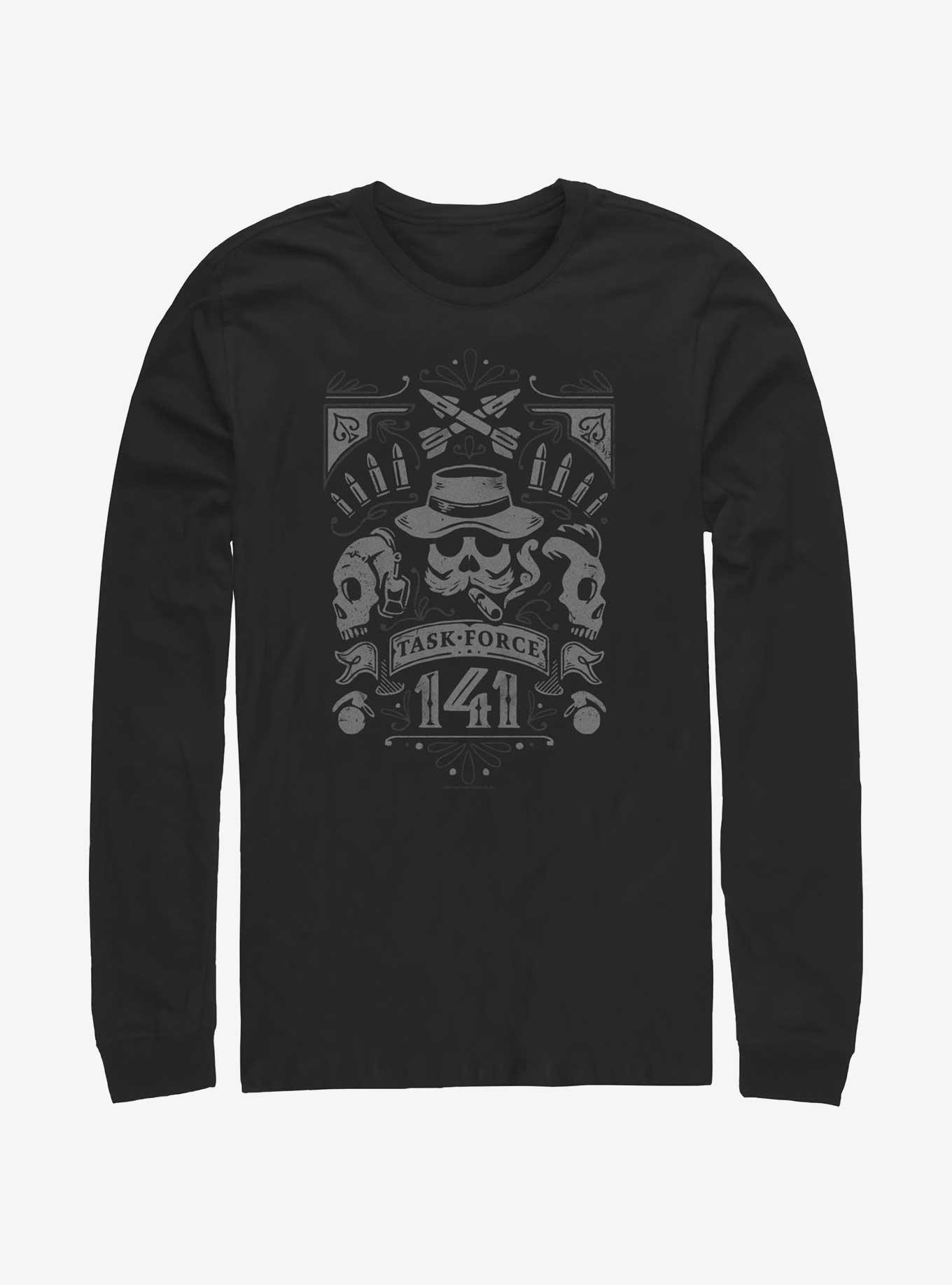 Call of Duty Task Force 141 Skulls Long-Sleeve T-Shirt, , hi-res