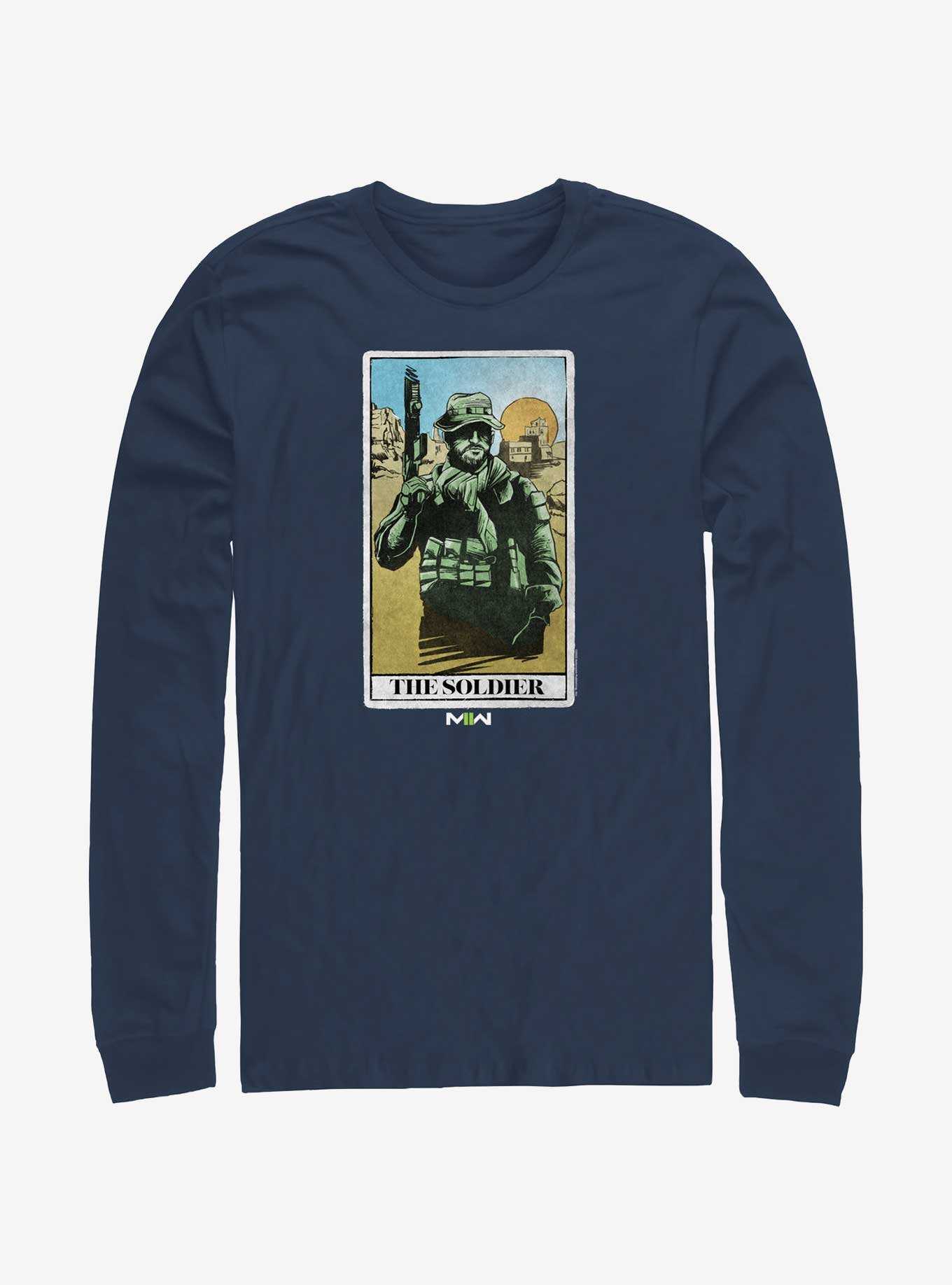 Call of Duty The Soldier Card Long-Sleeve T-Shirt, , hi-res