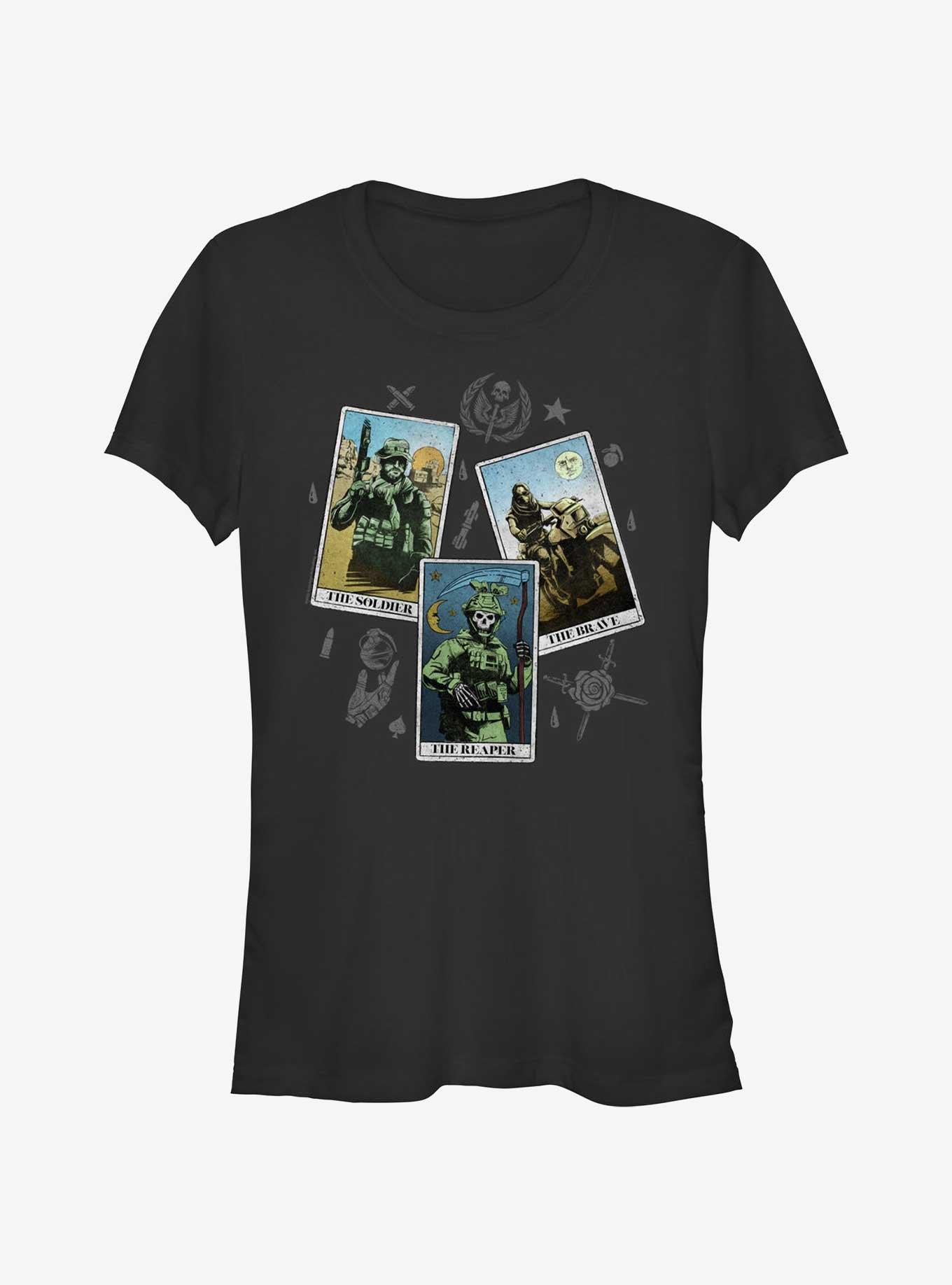 Call of Duty Card Pile Girls T-Shirt, , hi-res