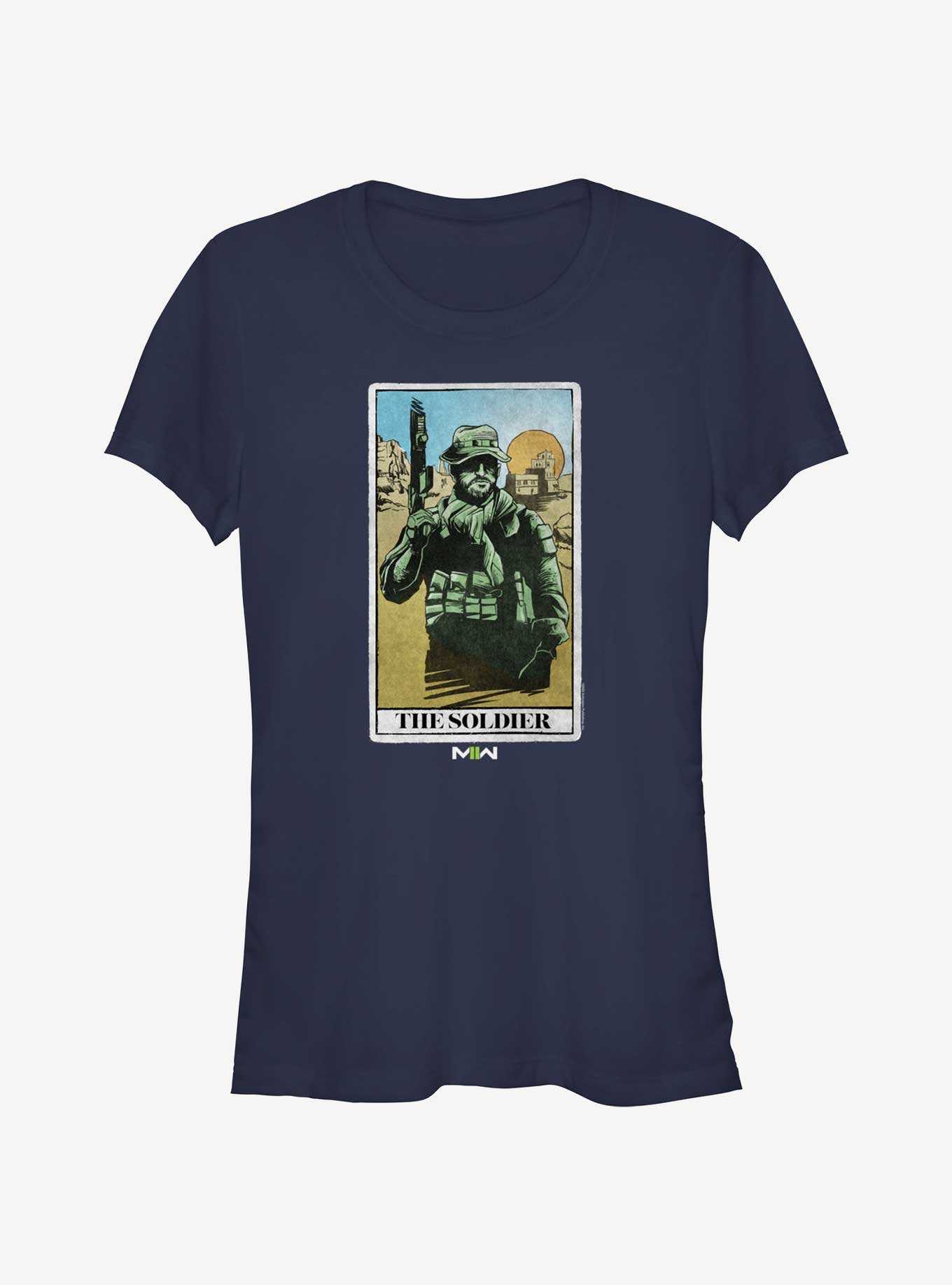 Call of Duty The Soldier Card Girls T-Shirt, , hi-res