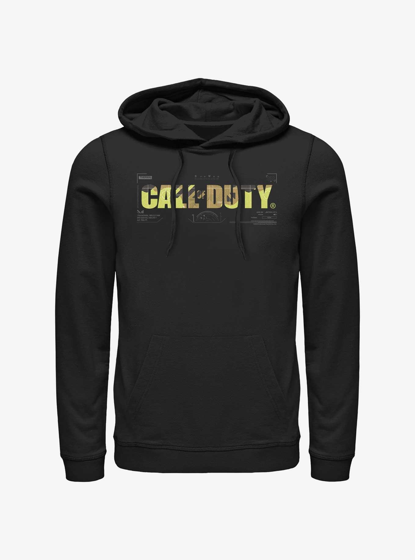 Call of Duty Tactical Camo Logo Hoodie, BLACK, hi-res