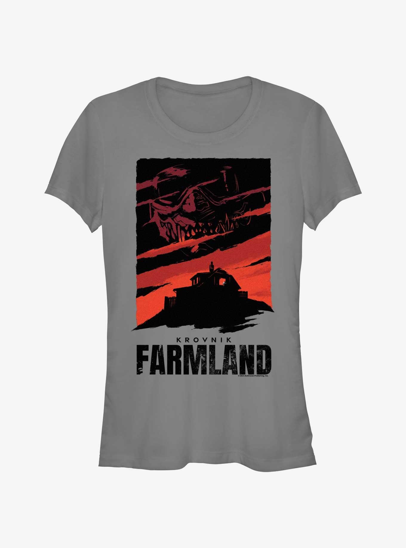 Call of Duty: Warzone Krovnik Farmland Poster Girls T-Shirt
