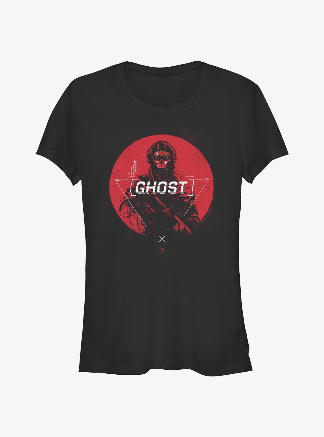 Call of Duty Ghost Glitch Girls T-Shirt, BLACK, hi-res