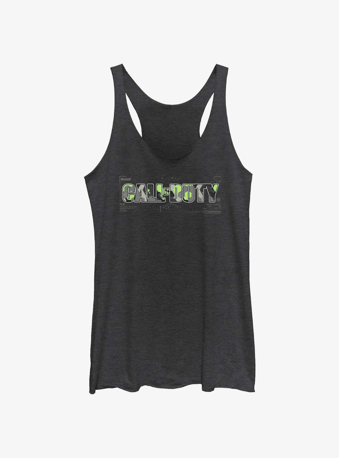 Call of Duty Camo Logo Girls Tank