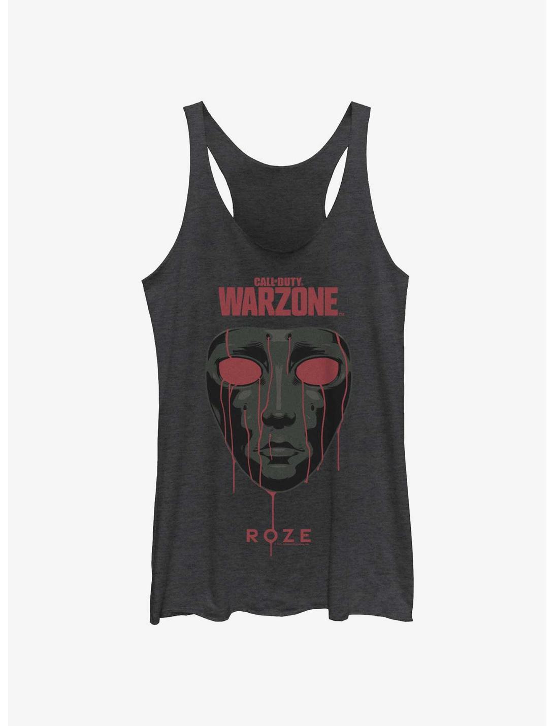 Call of Duty: Warzone Teary Roze Girls Tank, BLK HTR, hi-res