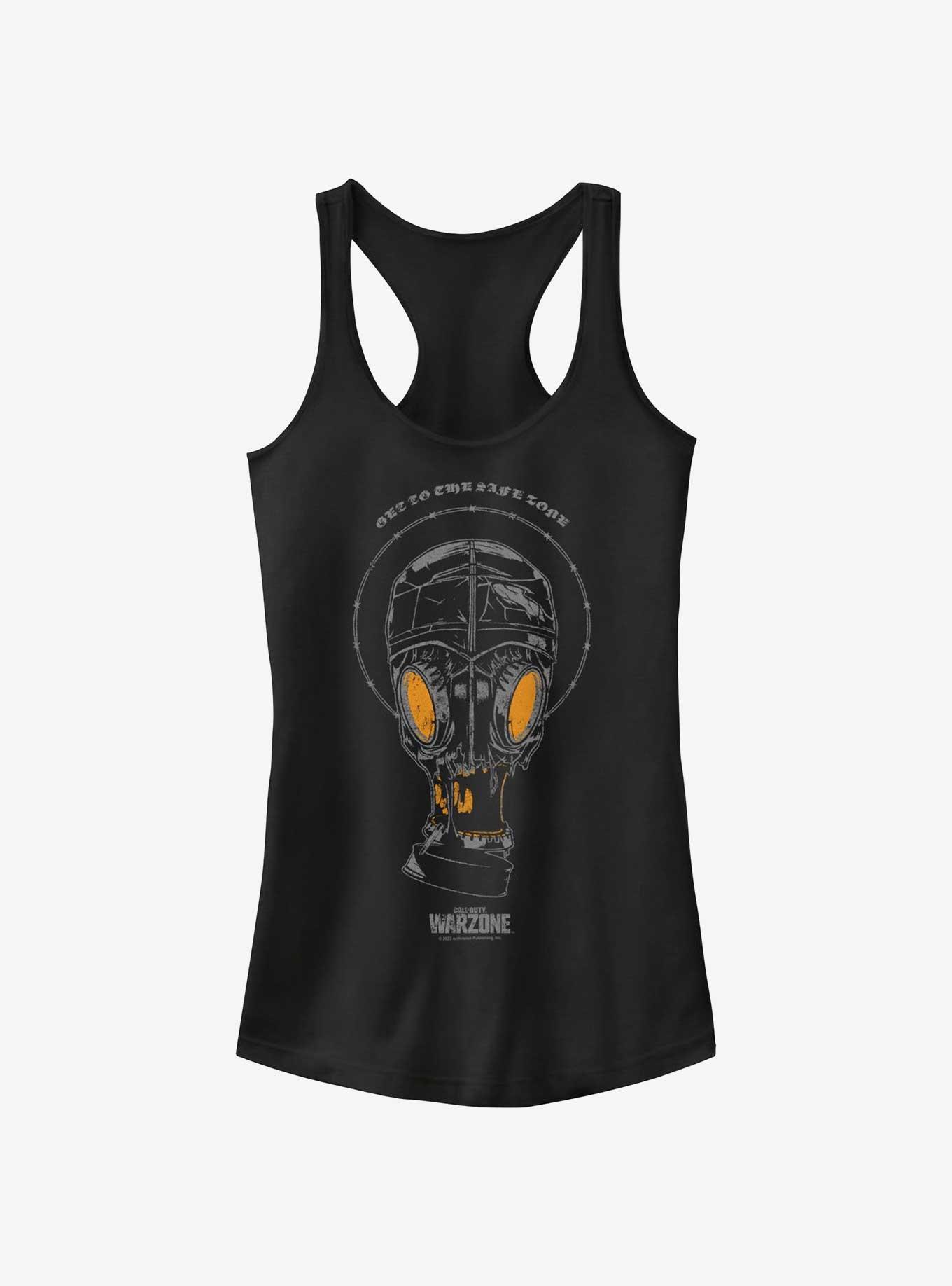 Call of Duty: Warzone To The Safe Zone Girls Tank, BLACK, hi-res